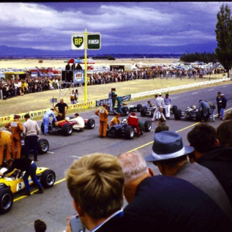 Grille de départ à Longford